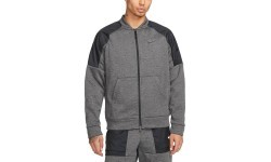 Nike Therma Novelty FZ Bomber vīriešu džemperis pelēks DQ4852 071