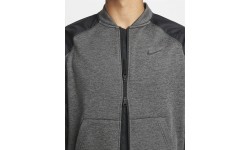 Мужская толстовка Nike Therma Novelty FZ Bomber серая DQ4852 071