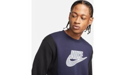Мужской свитшот Nike NSW Hybrid Flc Crew, синий DJ5075 451