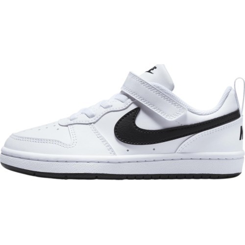 Nike Court Borough Low Kids' Shoes Black White DV5457 104