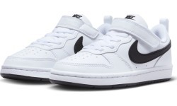 Nike Court Borough Low Kids' Shoes Black White DV5457 104