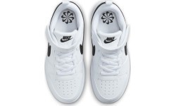 Nike Court Borough Low Kids' Shoes Black White DV5457 104