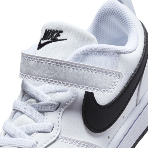Nike Court Borough Low Kids' Shoes Black White DV5457 104