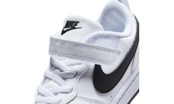 Nike Court Borough Low Kids' Shoes Black White DV5457 104