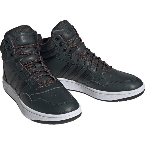 Adidas Hoops 3.0 Mid WTR vīriešu apavi, zaļi, GW6702