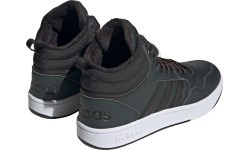 Adidas Hoops 3.0 Mid WTR vīriešu apavi, zaļi, GW6702