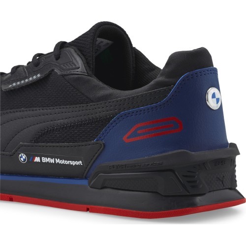 Puma BMW MMS Low Racer Men's Sneakers Black Blue 307106 01