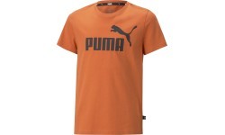 Puma T-shirt for Teens Ess Logo Tee Orange 586960 94