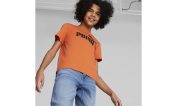 Puma T-shirt for Teens Ess Logo Tee Orange 586960 94