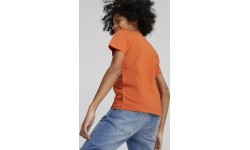 Puma T-shirt for Teens Ess Logo Tee Orange 586960 94