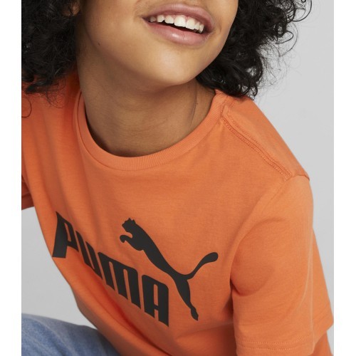 Puma T-krekls pusaudžiem Ess Logo Tee Orange 586960 94