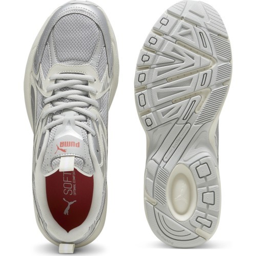 Puma Milenio Tech Men's Shoes White Grey 392322 06