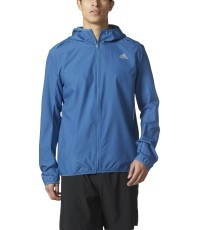 Куртка Adidas Response Hooded Wind Jacket Blue BQ3502