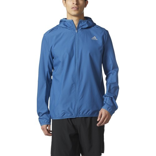 Adidas Response Hooded Wind Jacket Blue BQ3502