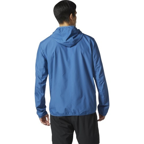 Adidas Response Hooded Wind Jacket Blue BQ3502