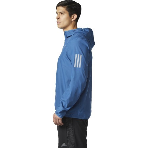Куртка Adidas Response Hooded Wind Jacket Blue BQ3502