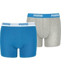 Puma Boys Boxer Underwear Grey Blue 935454 02