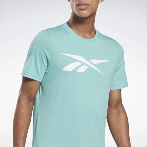 Reebok men's GS Vector Tee, mint HI6296