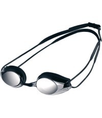 Зеркальные очки для плавания Arena Tracks, серебристые - 55
