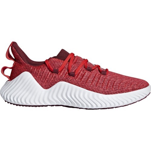 Adidas AlphaBounce Trainer Shoes, Red AQ0674