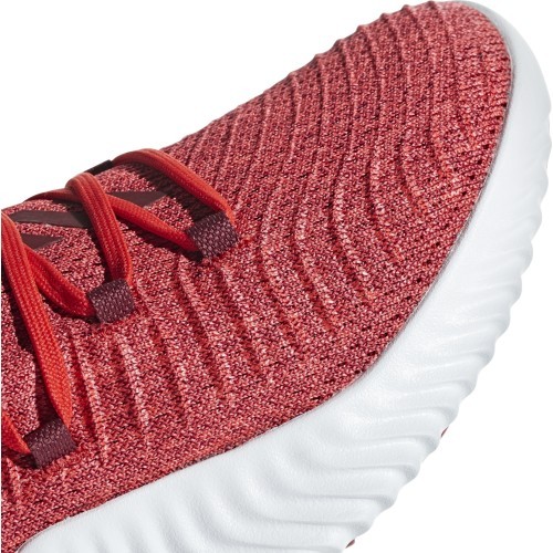 Adidas AlphaBounce Trainer Shoes, Red AQ0674