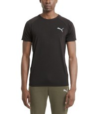 Puma Men's T-Shirt Evostripe Tee Black