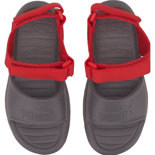 Puma Divecat V2 Injex bērnu sandales Grey Red 369546 05