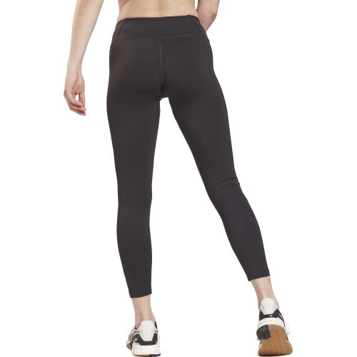 Легинсы женские Reebok Piping Pack Poly Ti чёрные GS9349