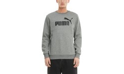 Puma Ess Big Logo Crew vīriešu džemperis, pelēks 586678 03