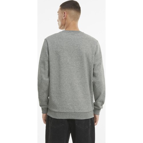 Puma Ess Big Logo Crew Men's Sweatshirt Grey 586678 03