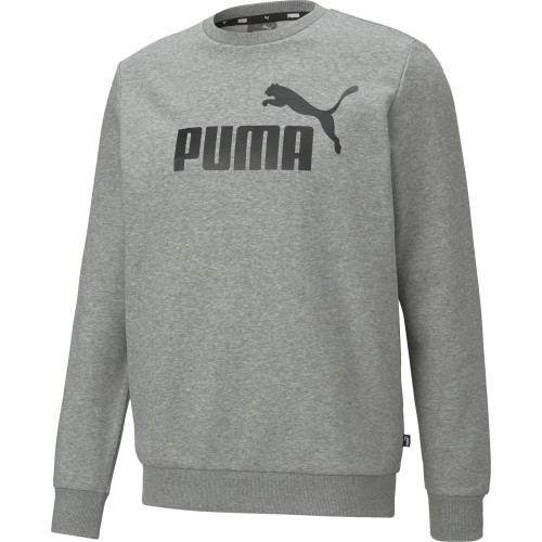 Puma Ess Big Logo Crew Men's Sweatshirt Grey 586678 03