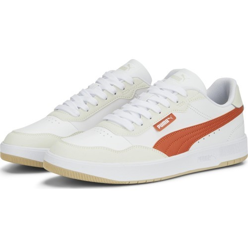 Мужская обувь Puma Court Ultra Lite White Orange 389371 03