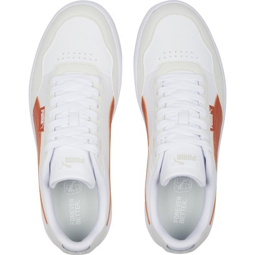 Puma Court Ultra Lite Men's Shoes White Orange 389371 03