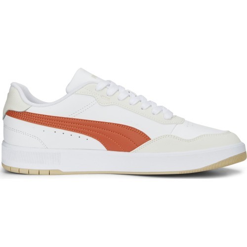 Puma Court Ultra Lite Men's Shoes White Orange 389371 03
