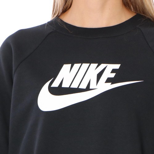 Nike sporta krekls W NSW Essntl Crew Flc Hbr Black BV4112 010