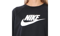 Nike sporta krekls W NSW Essntl Crew Flc Hbr Black BV4112 010