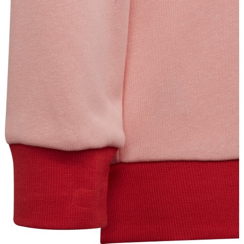 Adidas LK Logo Jog Set sporta tērps meitenēm, sarkans/rozā, H65799