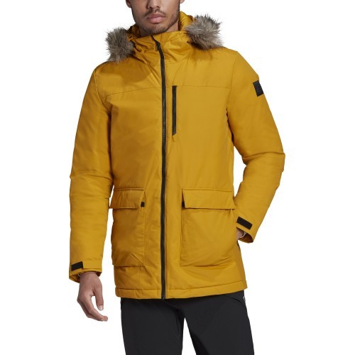 Adidas XPloric Parka vīriešu jaka, dzeltena