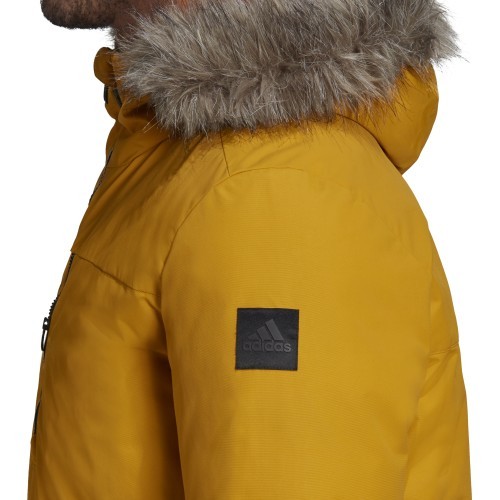 Мужская куртка Adidas XPloric Parka, жёлтая
