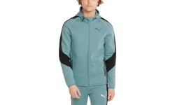 Puma Evostripe Full-Zip Men's Sweatshirt Mint 847401 50