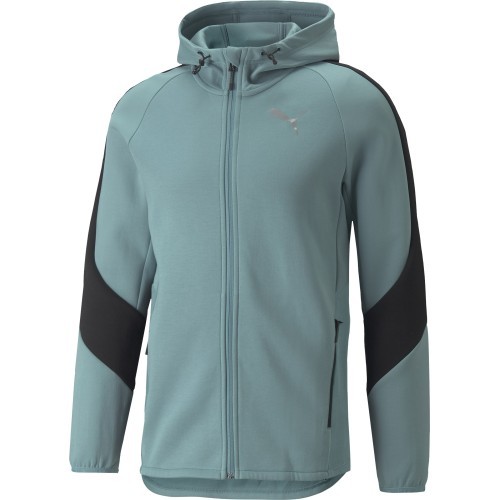 Мужская толстовка Puma Evostripe Full-Zip, мятная, 847401 50