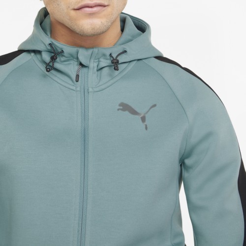 Puma Evostripe Full-Zip vīriešu džemperis, piparmētru, 847401 50