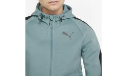 Puma Evostripe Full-Zip Men's Sweatshirt Mint 847401 50