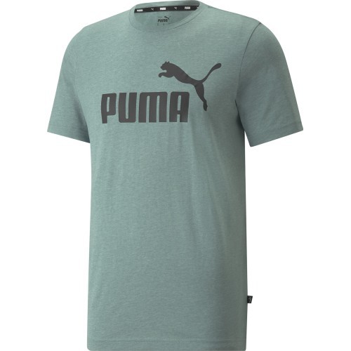 Puma Ess Heather Tee vīriešu T-krekls zaļš 586736 50