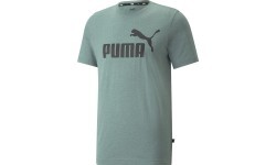 Puma Ess Heather Tee vīriešu T-krekls zaļš 586736 50