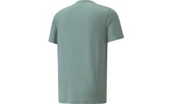 Мужская футболка Puma Ess Heather Tee зеленая 586736 50
