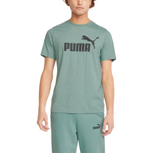 Puma Ess Heather Tee Men's T-Shirt Green 586736 50