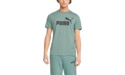 Puma Ess Heather Tee Men's T-Shirt Green 586736 50