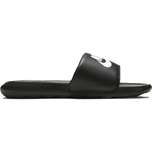 Nike Victori One Slide sieviešu čības Black White CN9677 005