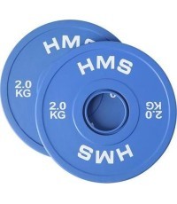 CBRS05 OLIMPISKO SPĒĻU BAMPERA PLĀKSNE HMS - 2 x 2 kg